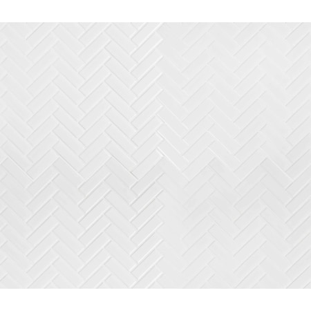 Msi Retro Herringbone Bianco 12.2 In. X 10.83 In. X 6 Mm Porcelain Mesh-Mounted Mosaic Tile, 15PK ZOR-MD-0219